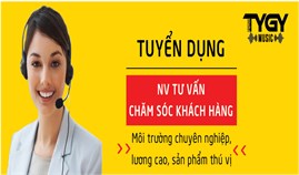TYGY Tuyển Dụng Nhân Viên Tư Vấn và Chăm Sóc Khách Hàng